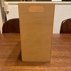 ティッシュケースとゴミ箱一体型ボックス　の画像