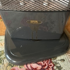 電気ストーブ(黒)の画像