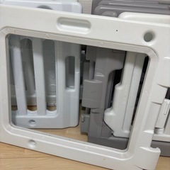 ベビーサークル　日本育児 ミュージカルキッズランドDX テレビパネル付き8枚の画像