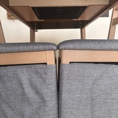 山善　コタツテーブルセットの画像