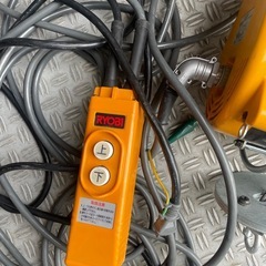 【美品】　電動ウインチ　RYOBIの画像
