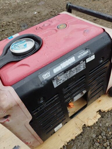 ダイシン HG SGE1600M 発電機 三菱エンジン【60Hz 100V 1.3Kva】【整備
