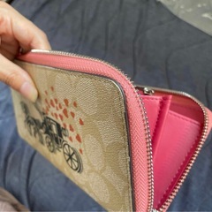 COACH ホースアンドキャリッジ 長財布の画像