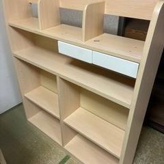 勉強机（本棚，引き出しセット
）の画像