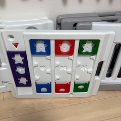 ベビーサークル　日本育児 ミュージカルキッズランド8枚の画像