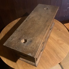 （古道具）　江戸　両替商　　机の画像