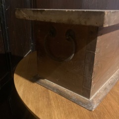 （古道具）　江戸　両替商　　机の画像