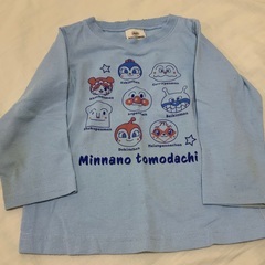 アンパンマン 長袖シャツ  90-100cmの画像