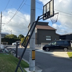 最終値下げ、、バスケットボールのゴールの画像