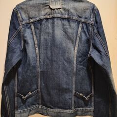 EDWIN　エドウィン　505　ダメ－ジ仕様　Gジャン　デニムジャケット　日本製　sizeMの画像