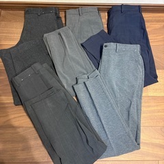 5本セット！ユニクロ　スラックス　スーツの画像