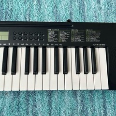 カシオ電子ピアノの画像