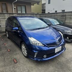 トヨタ プリウスα TOM'S 現状38万車検付き45万円の画像