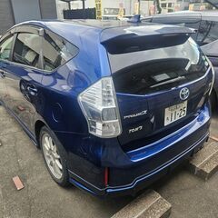 トヨタ プリウスα TOM'S 現状38万車検付き45万円の画像
