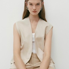 ★新品未使用タグ付き★ZARA★ ZWコレクション ジャケット ベストSの画像