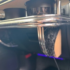 木目調 助手席テーブル、ドリンクホルダー 3点セットの画像