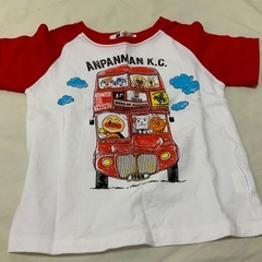 アンパンマン 半袖シャツ 100cmの画像