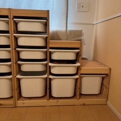 IKEA トロファスト　収納棚の画像