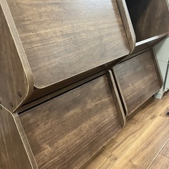 カラーボックス4個の画像