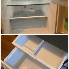 【美品✨】Haier 286L冷蔵庫(2023年) ＋ AQUA 6kg洗濯機(2022年)／半年使用／塚田駅引き取り限定の画像