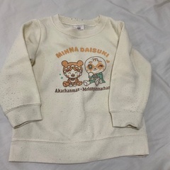 アンパンマン 長袖 90-100cm、トミカ・西松屋 長袖 100cmの画像