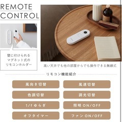 シーリングファンライト(値段交渉あり)の画像