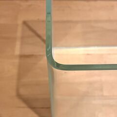 【ペット用品】ガラス水槽  前面曲げ　アクロ　 30×18×14cm 30cm水槽 小型水槽 ガラス蓋付の画像