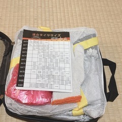 スノーソックス 布製 タイヤチェーン 非金属 スノーチェーン(KA79)の画像
