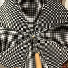 傘　チェック柄の画像