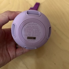 ワイヤレススピーカー　SONYの画像