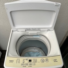 2020年　アクア洗濯機の画像
