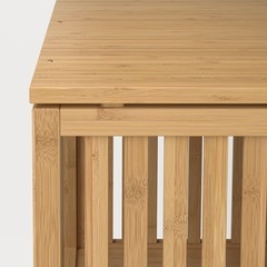 【無料】IKEA ノールドシーサ オープンワードローブ（竹製）の画像