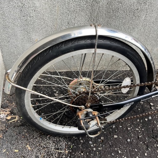 20インチ 自転車 折りたたみ 6段変速 折り畳み シティサイクル　