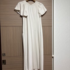 GU　バックオープンワンピース　Lの画像