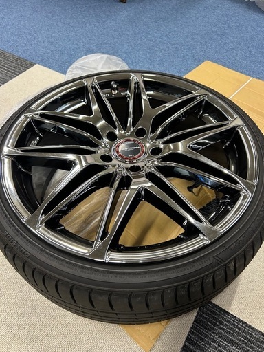 タイヤ&ホイール19インチ8Jナット付き