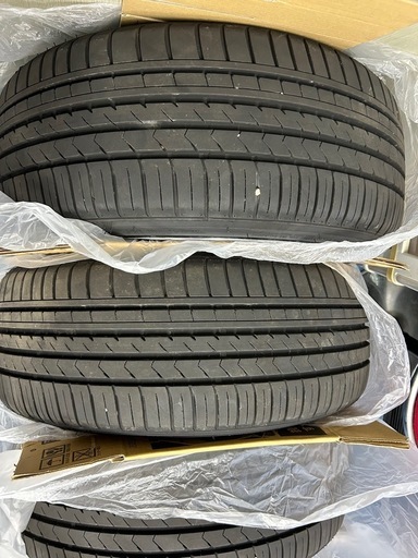 タイヤ&ホイール19インチ8Jナット付き