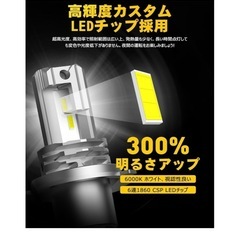 （決まりました）LEDヘッドライト　H4    使用期間2ヶ月の画像