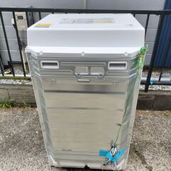 SHARP ドラム式洗濯機 本体 ES-H10E-WR ホワイトの画像