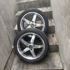 軽自動車アルミタイヤ4本セットの画像