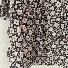 ★美品中古★A.P.C. アーペーセーワンピース 膝丈S sizeオシャレな柄の画像