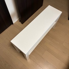 【10/31まで限定】IKEA：テレビ台 LACK ラック ホワイトの画像
