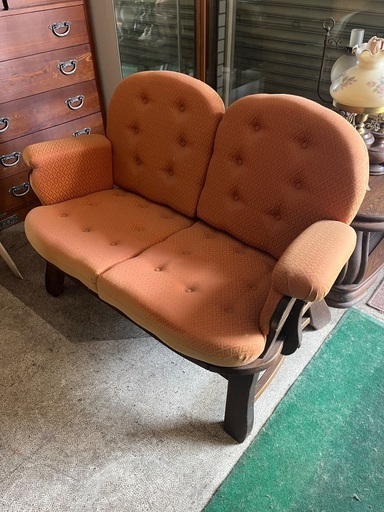 ヴィンテージ　2人掛け　ソファ