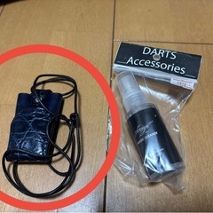 【譲渡者決定】ダーツケース、首掛けダーツホルダーの画像