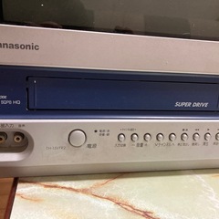 ☆無料☆パナソニック製テレビデオ　　　の画像