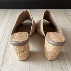 サンダル　ベージュ  【24.5cm〜25.5cm】の画像