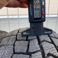 バリ山2022年製ダンロップWM02 155/65/R14スタッドレスセットの画像