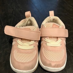 ピンク ベビーシューズ 13.0cmの画像
