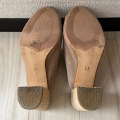 サンダル　ベージュ  【24.5cm〜25.5cm】の画像