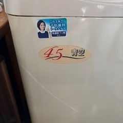 お話し中　洗濯機　青空　4.5Ｌの画像