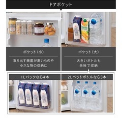 小型冷蔵庫、冷凍庫別の画像